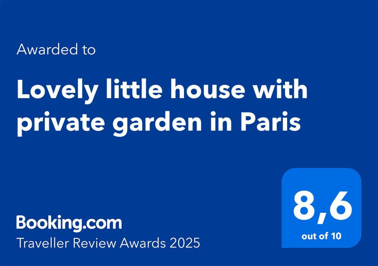 Lovely Little House With Private Garden In Paris Ивры-Сур-Сеине Экстерьер фото